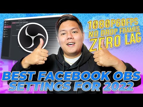 Best OBS Settings For Live Stream 2024 NO LAG NO DROP FRAME Facebook Gaming 2024