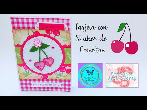 Cherry Shaker Card Art and Scrap