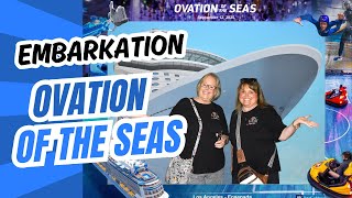 Embarkation |OVATION of the seas in LA # cruise #cruisetour #embarkation #cruising #royalcaribbean 