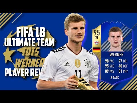 95 TOTS WERNER PLAYER REVIEW FIFA 18 | 95 TOTS WERNER REVIEW | FIFA 18 ULTIMATE TEAM