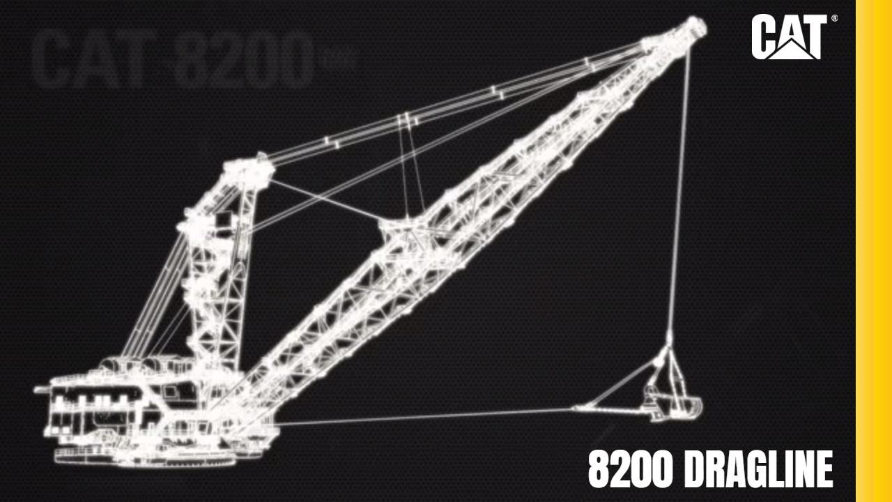 Cat 8200 Dragline Virtual Product Tour