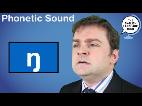 The /ŋ/ sound (ng) Video