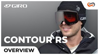 Giro Contour RS Occhiali Da Sci Uomo/Donna Con 2 Lenti Magnetiche VIVID, Tecnologia Antiappannamento E Compatibilità OTG