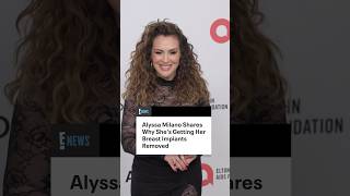 Alyssa Milano wasn’t charmed by comments about her body. Link in comments. #shorts