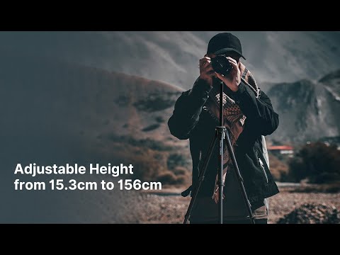 ULANZI Zero Y F38 Professional Camera Tripod, 62.6\" Lightweight Carbon fiber