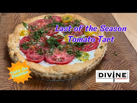 Last of the Season Tomato Tart