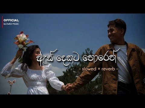 As Dekata Horen | ඇස් දෙකට හොරෙන් | slowed + reverb song  | sinhala new slowed song | DL MUSIC