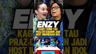 Download lagu Enzy is shocked to find out Praz turned down the offer to host Indonesian Idol‼️😭 #prazteguh #pod... mp3