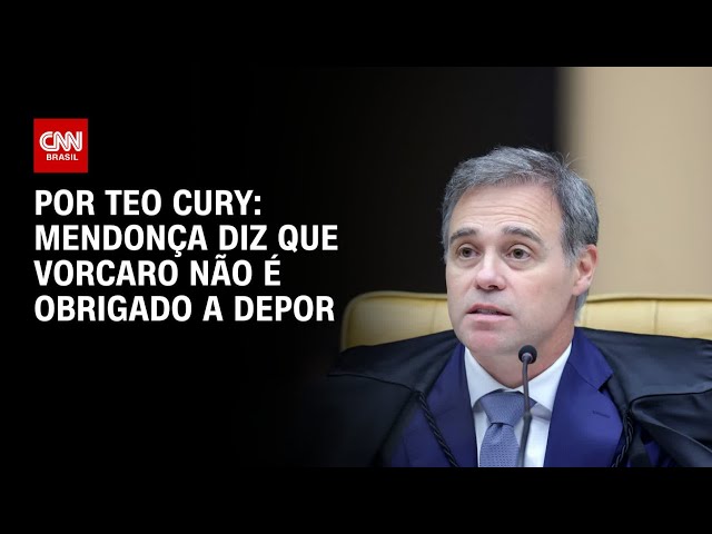 CPMI do INSS: Mendonça decide que Vorcaro não é obrigado a depor | NOVO DIA CNN