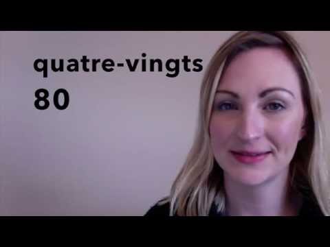 French Numbers Counting up in tens