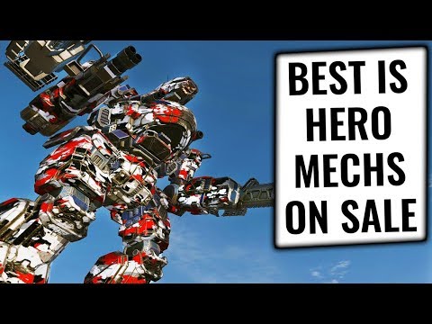 BEST INNER SPHERE HERO MECHS TO BUY during Heroes Unleashed Sale - Mechwarrior Online 2019 MWO
