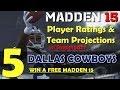 Madden 15 Player Ratings and Team Projections.