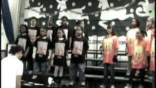 PS22 Chorus 2009 &quot;LITTLE CHRISTMAS TREE&quot; Michael Jackson