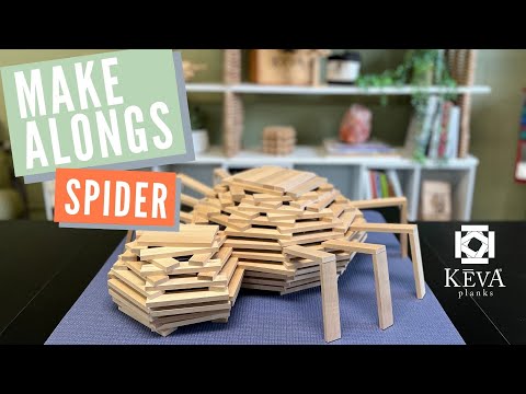 STEM Spider Lesson for Elementary | Build a Spider | KEVA Planks