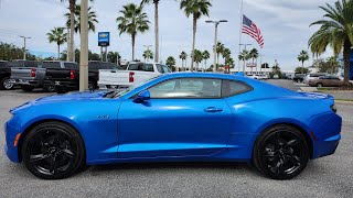 2024 Chevy Camaro LT-1, RS, Coupe Riptide Blue Metallic  💙