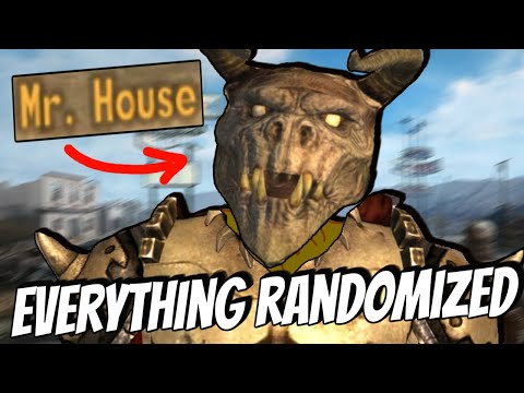 Fallout New Vegas But Everything Is RANDOMIZED