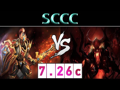 Sccc [Dragon Knight] vs [Shadow Fiend] ► CN Ranked ► Dota 2 7.26c