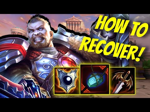 HOW TO RECOVER IN SOLO! GOOD ROTATIONS AND GROUPING! | Tyr Solo - SMITE Ranked Conquest