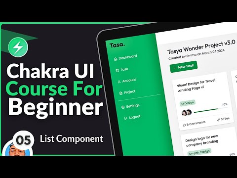 Chakra UI For Beginner Course #5 - List Component
