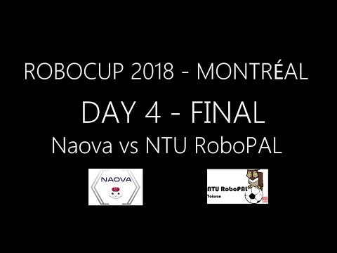 RoboCup 2018 - Montréal - Day 4 - Naova - Challenge Shield Finals