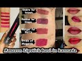 Amazon Lipstick haul in kannada| branded lipstick haul| my haul store amazon shopping haul