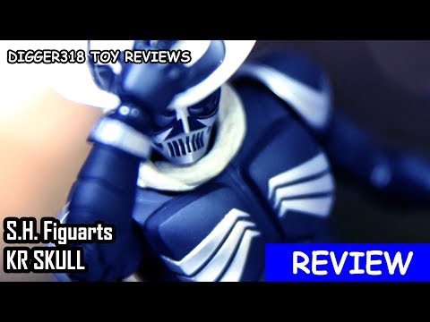 SH Figuarts kamen rider Skull shinkocchou seihou Toy Review 4K