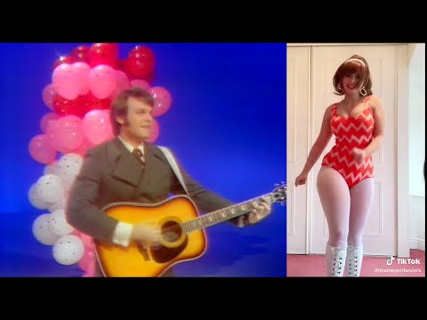 Tommy Roe 1969 along w  The Meyer Dancers   -   Dizzy  (Stereo Mixed)