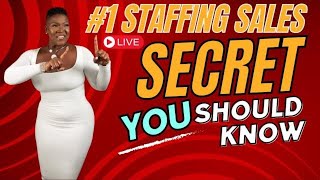 #1 Staffing Sales Secret You Should Know in 2024 to Sell Staffing and Get a Signed Contract