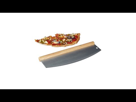 Pizza Wiegemesser aus Edelstahl Anzahl Teile im Set: 1