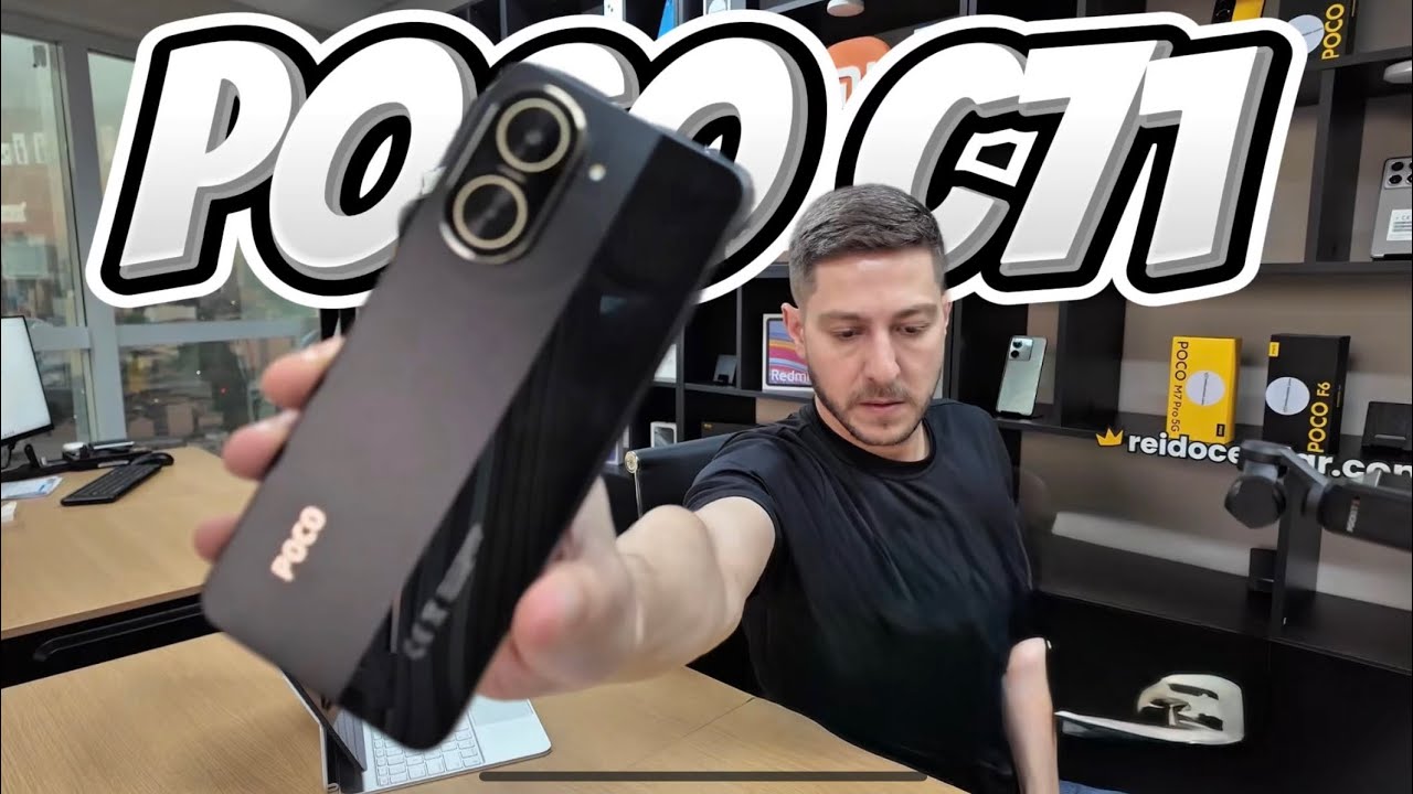 Miniatura da avaliação em vídeo de Smartphone Poco C71 128GB
