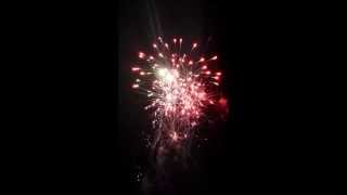 preview picture of video 'Steinkjer welcomes 2014 with a spectacular fireworks display!'