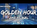 JVKE ft. Ruel - golden hour ( 8D Audio + Bass Boosted )