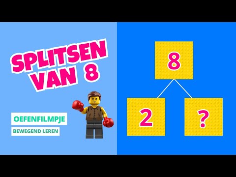 Practice splitting 8 | Math group 3 and first grade | Active Learning | Hee Hoo