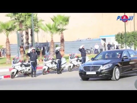 حصريا: لحظة وصول ومغادرة الأميرين مولاي رشيد ومولاي الحسن لجنازة زليخة الناصري