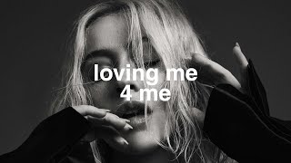 Christina Aguilera - Loving Me 4 Me (Lyrics)