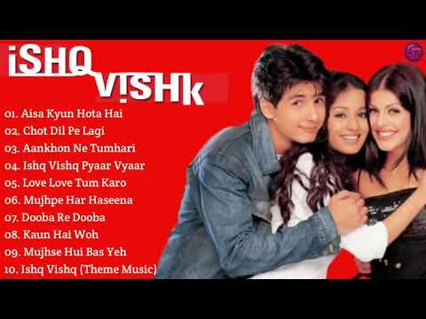 Ishq vishk || All songs || Shahid Kapoor and Amrita Rao and Shenaz treasure || Romantic song