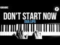 Dua Lipa - Don't Start Now Karaoke SLOWER Acoustic Piano Instrumental Cover Lyrics Dua Lipa - Don't Start Now Karaoke SLOWER Acoustic Piano Instrumental Cover Lyrics