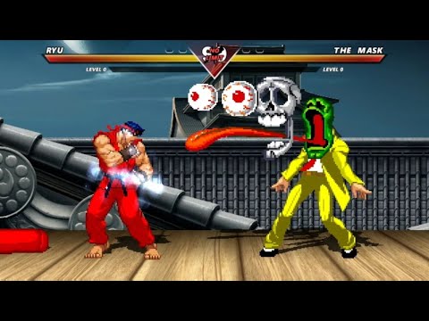 ICE POWER RYU vs THE MASK - VERY INCREDIBLY EXCITING FIGHT !
