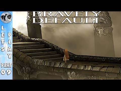 Let's Play Bravely Default Part 9 [PC] Temple of Wind (Blind)