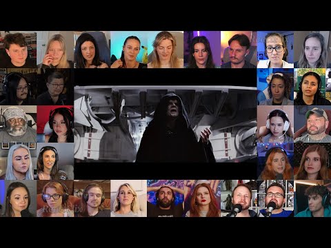 The Emperor Arrives - Star Wars 6 Return Of The Jedi - Reaction Mashup