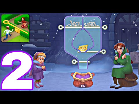 Gardenscapes - Gameplay Walkthrough Part 2 Level 8 - 13 Day - 1 (Android, iOS)