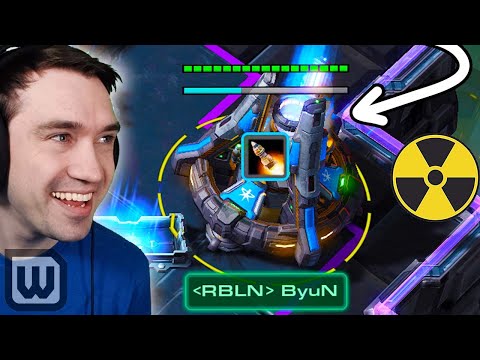 StarCraft 2: ByuN's NUCLEAR Lategame vs Zoun! Best of 3