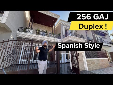 256 SQ Yd Luxury 6 Bedroom Spanish Duplex House | Sector- 125 , Mohali !
