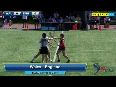 Wales - England 2:17 // EWLC Lacrosse 2018