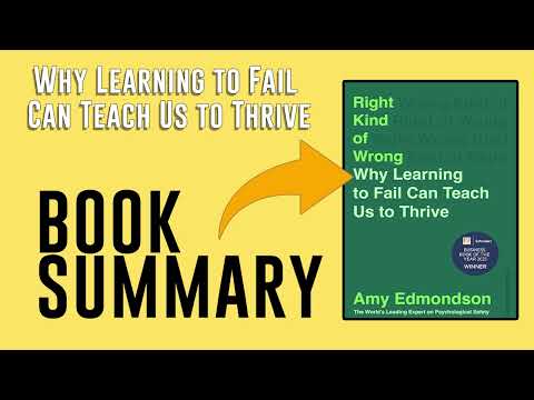 Right Kind of Wrong by Amy Edmondson Free Summary Audiobook