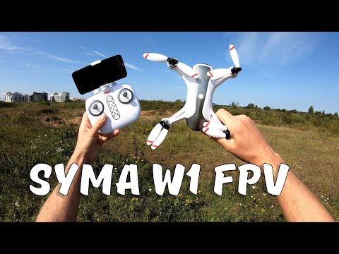 Квадрокоптер Syma W1 ... Впервые на БК моторах! 2 камеры!