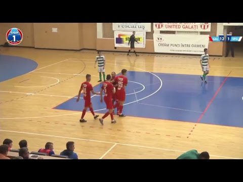 Futsal LIVE | Liga I: CS United Galaţi  -  Spicom Sfantu Gheorghe