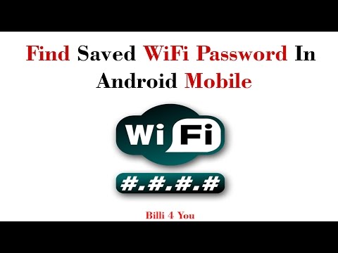 How To Find Saved WiFi Password In Android Mobile
