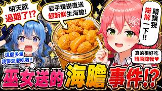 送給星街彗星的海膽竟然明天就過期！？本人親自出面辯解了ｗ【櫻巫女／さくらみこ精華 】【HOLOLIVE 精華】