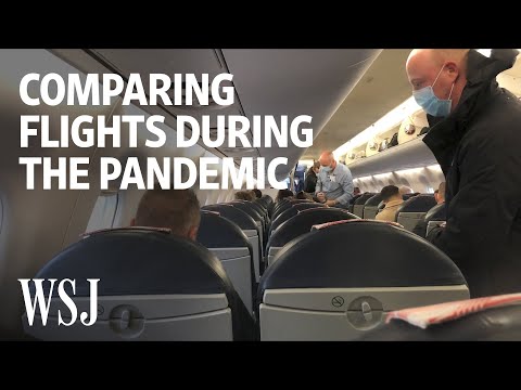 How Different Flights Around the World Look During a Pandemic | WSJ